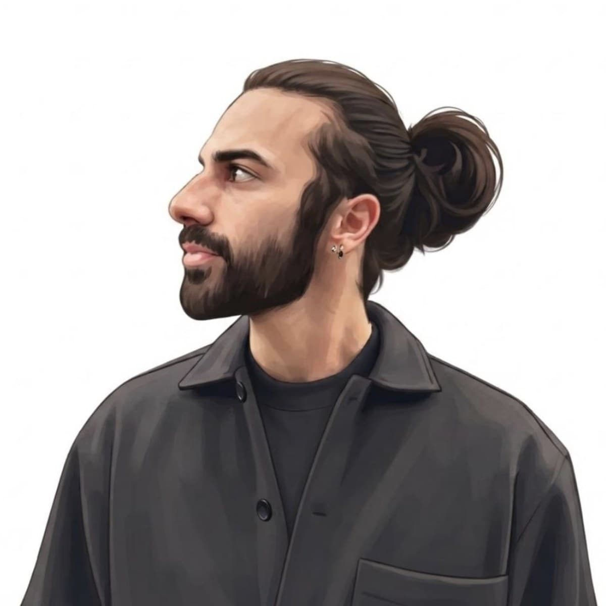 Illustrated portrait of Cee Zavi